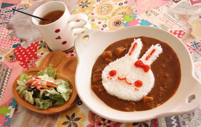 うさぎカレー 